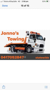 Tilt tray towing statewide