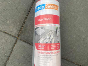 Insulation - Silver Floor Underfloor Foil