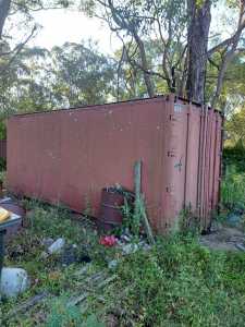 20.ft ALLOY SEA CONTAINER, GOOD CONDITION, $1200. ono