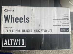 Vuly trampoline, wheels X4 suits Lift/LiftPro/Thunder/Vuly2/VulyLight