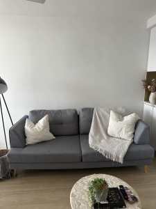 GREY COUCH FOR SALE