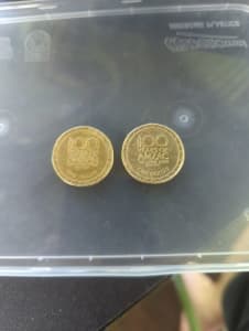 Australian 1 dollar, 100th Anniversary - ANZAC 2015 and 2017