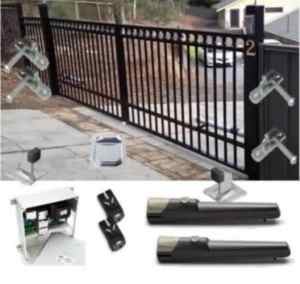 4 METRE AUTOMATED RING TOP DOUBLE SWING GATE KITS