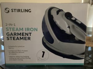 Stirling steam iron garment steamer