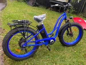 Murf E-Bike Fat Tyre Cruiser Bike