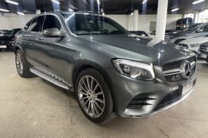 2016 Mercedes-Benz GLC-Class C253 GLC220 d Coupe 9G-Tronic 4MATIC Grey 9 Speed Sports Automatic