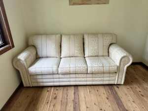 FREE --- 3 seater lounge - as new FREE