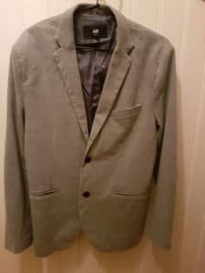 H&M mens blazer jacket. Size 50. Slim fit. As new condition