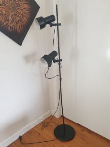 Vintage floor lamp adjustible heights 