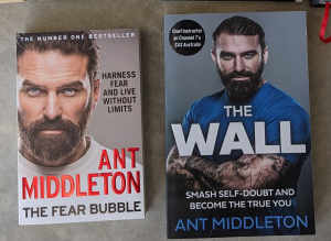 Ant Middleton (SAS Australia) books - $5.00 Pick up only.