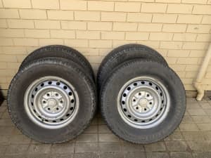 Factory rims and tyres-suit MN Mitsubishi Triton