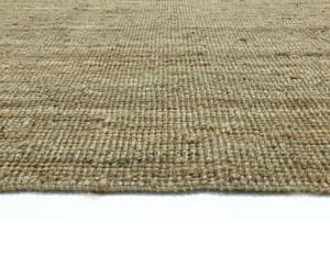 Jute rug brown large