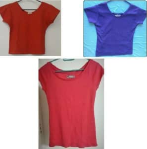 3 x Size S tops Short sleeve tops