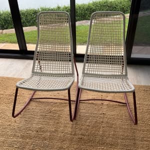 Rocking Chairs Set of 2- indoor/outdoor Ikea Rockers $70 for both
