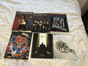Guitar tab books. In good condition