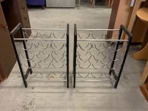 2 x wine racks- DELIVERY AVAILABLE