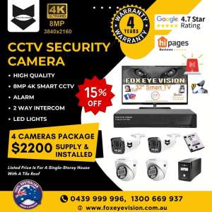 CCTV Camera Security system supply & installed