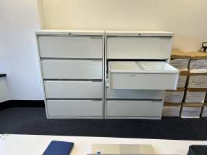 Double width filing cabinets x2 - FREE Melbourne CBD