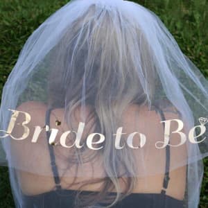 Bride to Be Veil, Hen Party Accessories