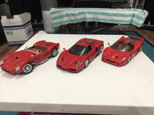 Ferrari 1/18 Hotwheels, Burago and Maisto