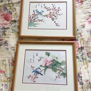 Decorative oriental prints- $45 each