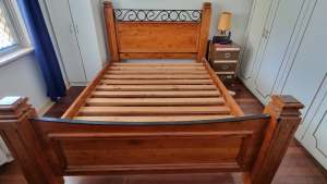 Queen Size Bed Frame Wood