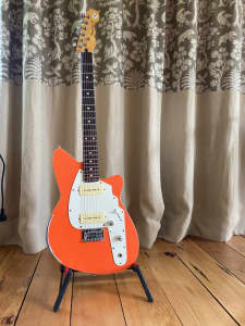 Vintage USA Made Reverend Slingshot Guitar