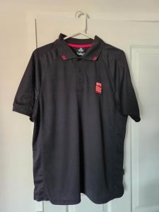 New RFS Polo T-Shirt Black Size L