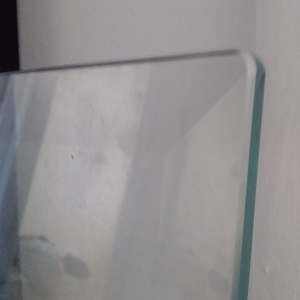 2 x glass table top
