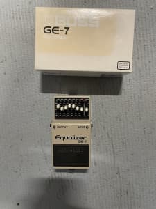 REDUCED Boss GE-7 equalizer guitar pedal