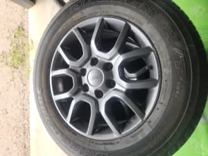 Ford Ranger FX4 rims and tyres