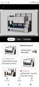 Jason bunk bed from amart