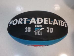 Official PORT ADELAIDE POWER 1870 FOOTBALL Sherrin PAFC AFL VGC