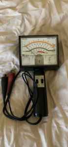Vintage Hawk Model 763 dwell tachometer meter