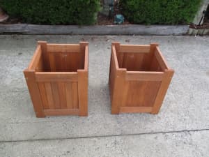 Garden Timber Display Planter Boxes Holders