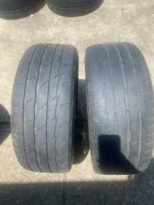 honda civic 2019 wheels 4 Alloy Wheels 225/40/18 low tread Has gutter