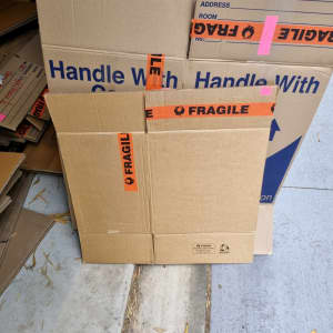 Used Removal Cartons for moving house, Includes Teachests More
