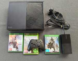 Black Xbox ONE Console Series X Controller Battlefield CoD MW Destiny