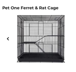 Wanted: Bunny Rabbit Cage with 2Doors & Slide Out Tray