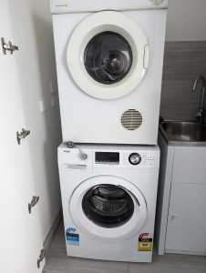 Dryer and washing machine 