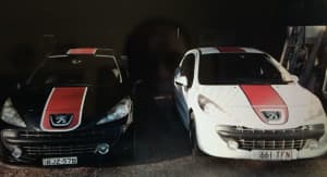 Two 2008 Peugeot 207 LE MANS LIMITED EDITION HDI