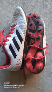 Adidas footy boots size 2