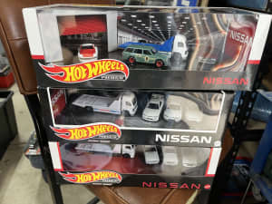 Hotwheels Premium Nissan Datsun Box Sets x3