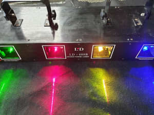 Laser Light 4 Colour 2 Tunnel - $80