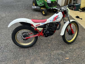 1984 Yamaha TY 250 2 stroke “53Y” trials bike