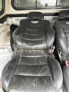 Ba/bf fpv leather front seats