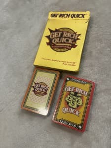 NEW Get rich quick cards game