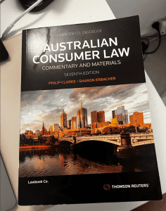 Australian Consumer Law: Commentary and Materials Seventh Edition