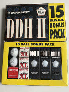 Golf Balls Dunlop DDH2, Spalding Top-Flite XL, Bridgestone PRO318