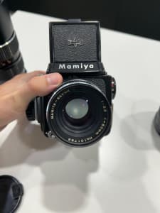 Mamiya 645 Film Camera Kit with 3 Lenses